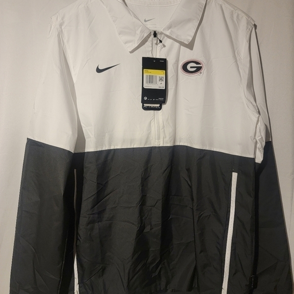 Nike Georgia Bulldogs Football On Field Jacket CQ5103-100 Men’s Size Small - Picture 1 of 7